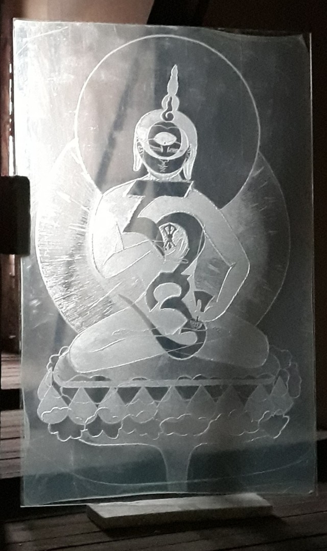Buddha Vajrasattva: Relief